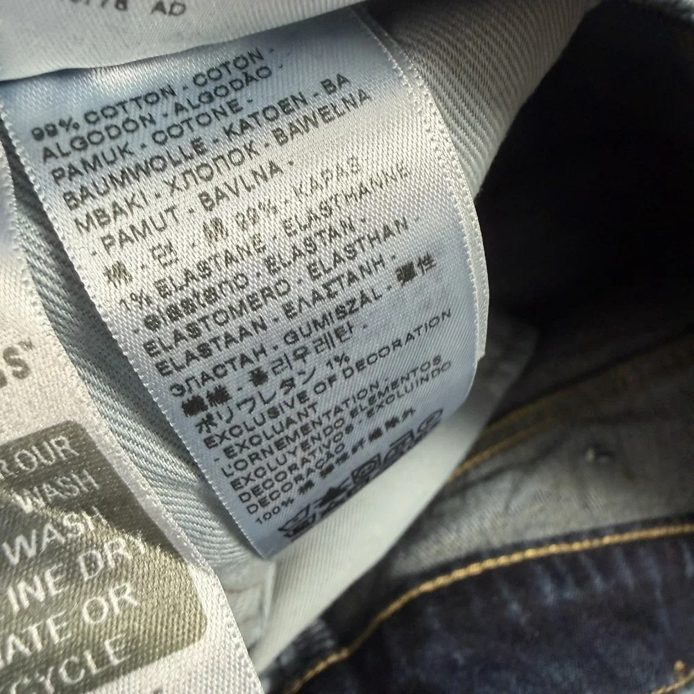 Levis Premium 517 Jeans Men 30x30 Blue Bootcut Medium Wash Demin Cotton Ranch